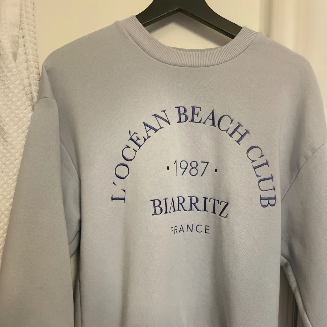 Blå Collagetröja - 90