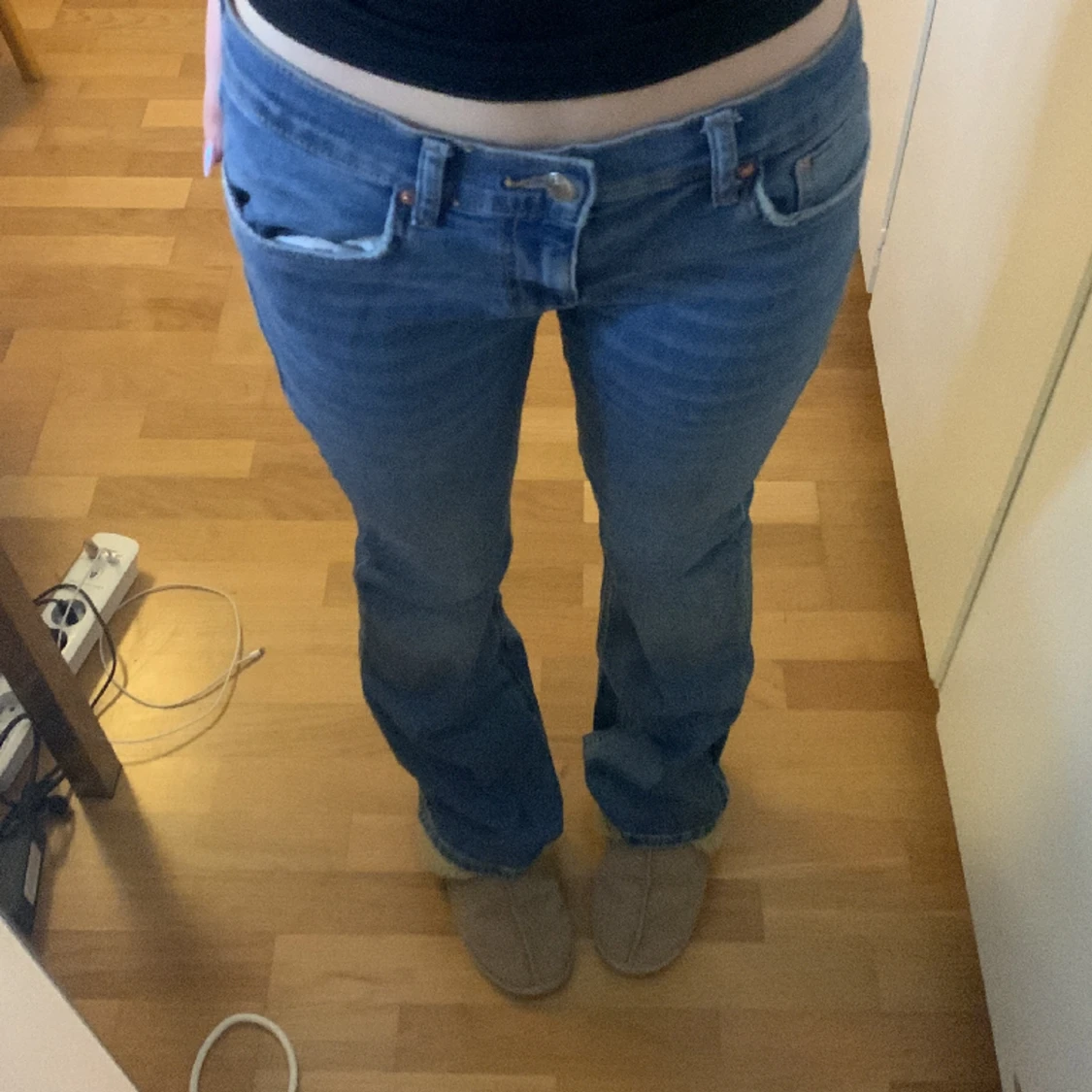 Low Waist Bootcut Jeans