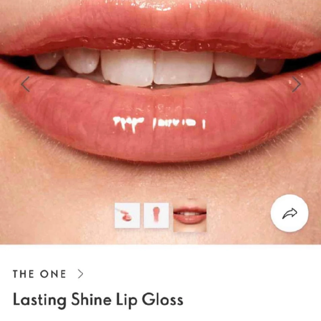 Lasting shine lipgloss