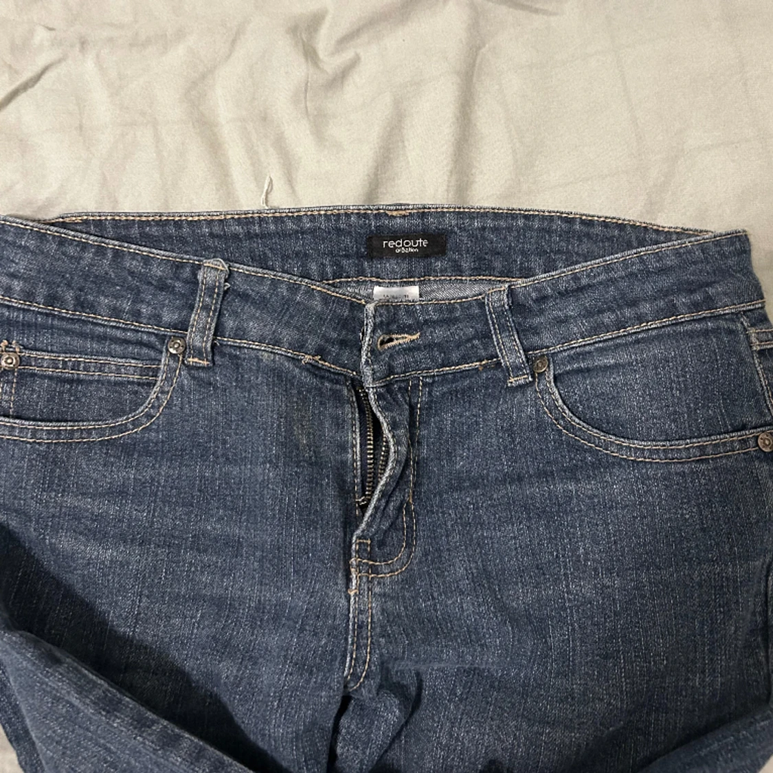 Bootcut lågmidjade jeans - 90