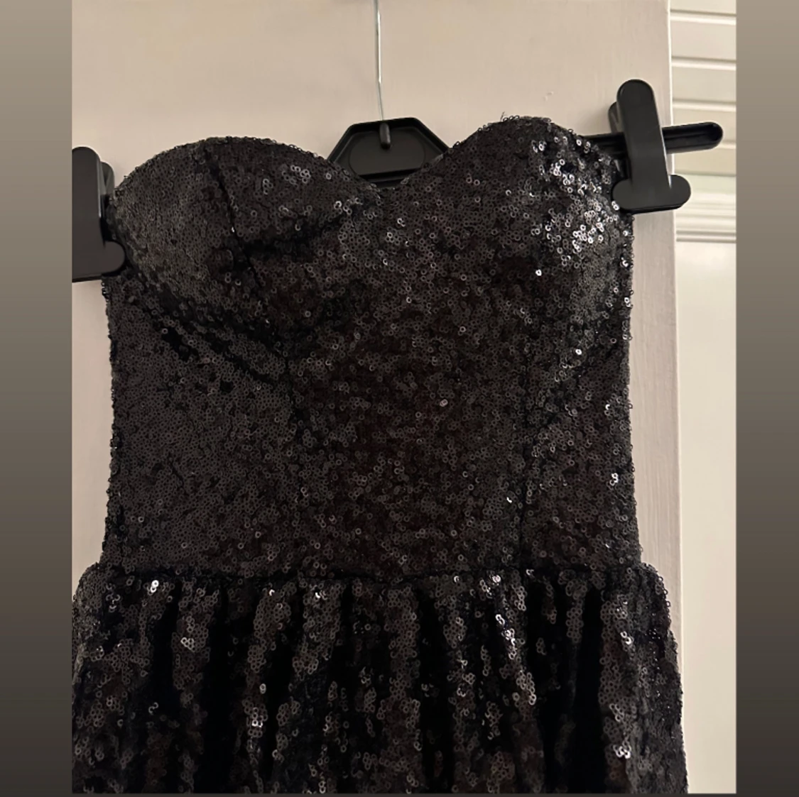 Glitter bandåklänning