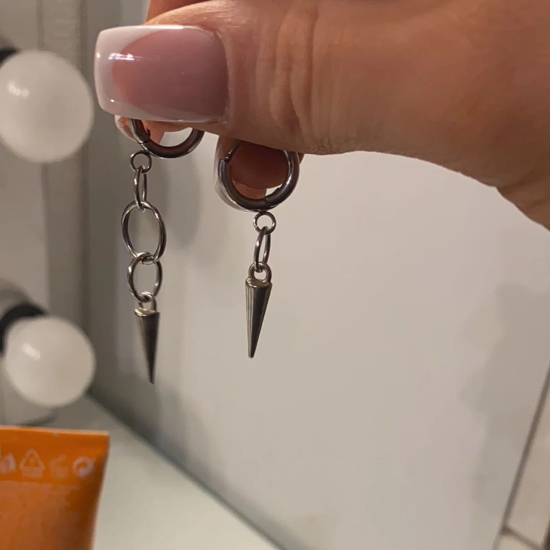 örhängen silver - 90