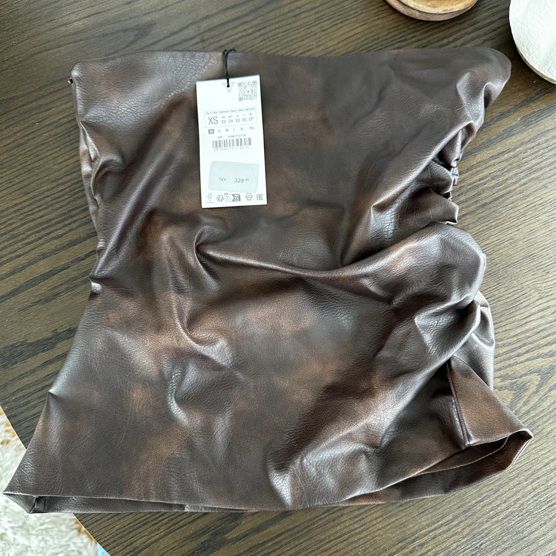 Faux Leather top - 90