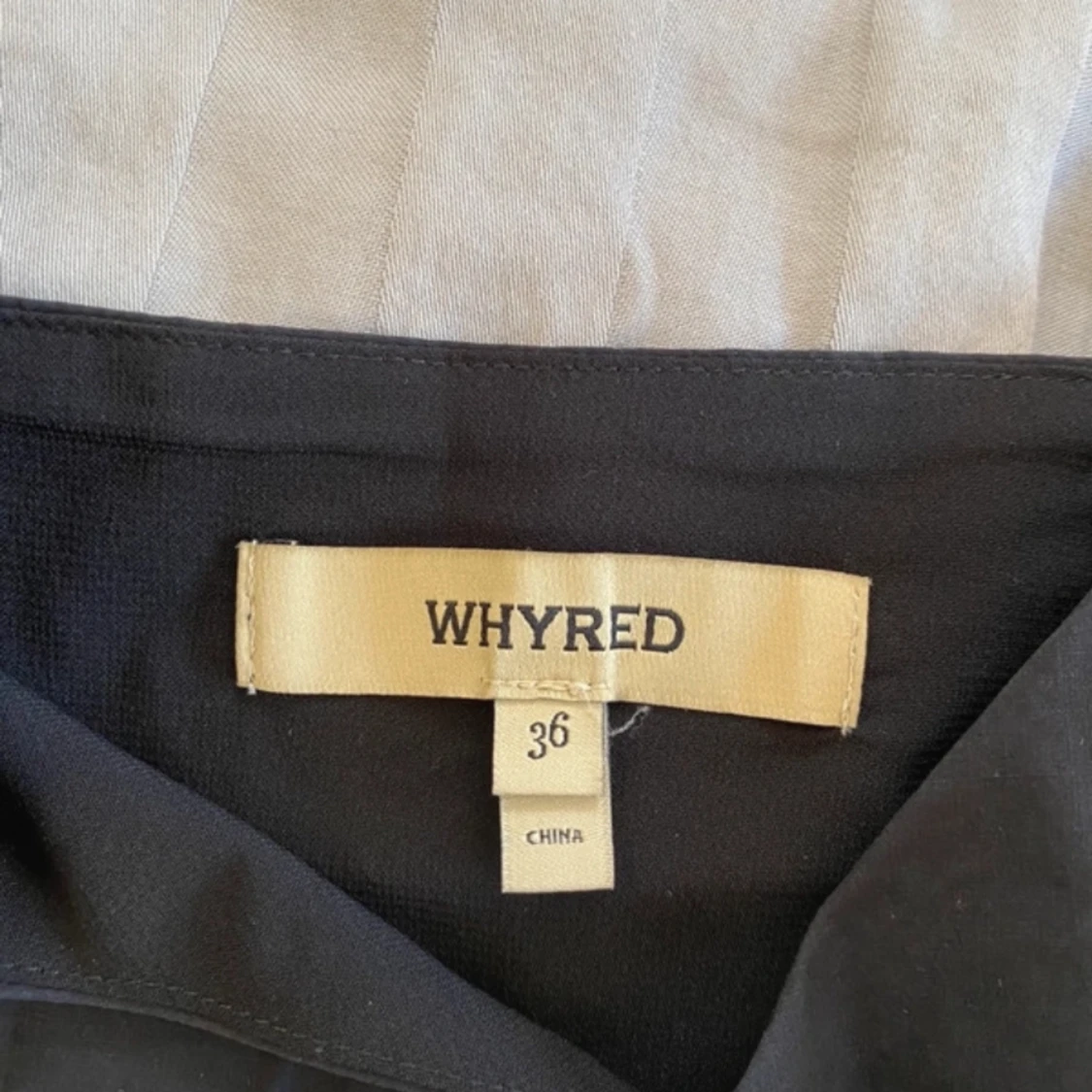 Svart linne stl 36 - 91