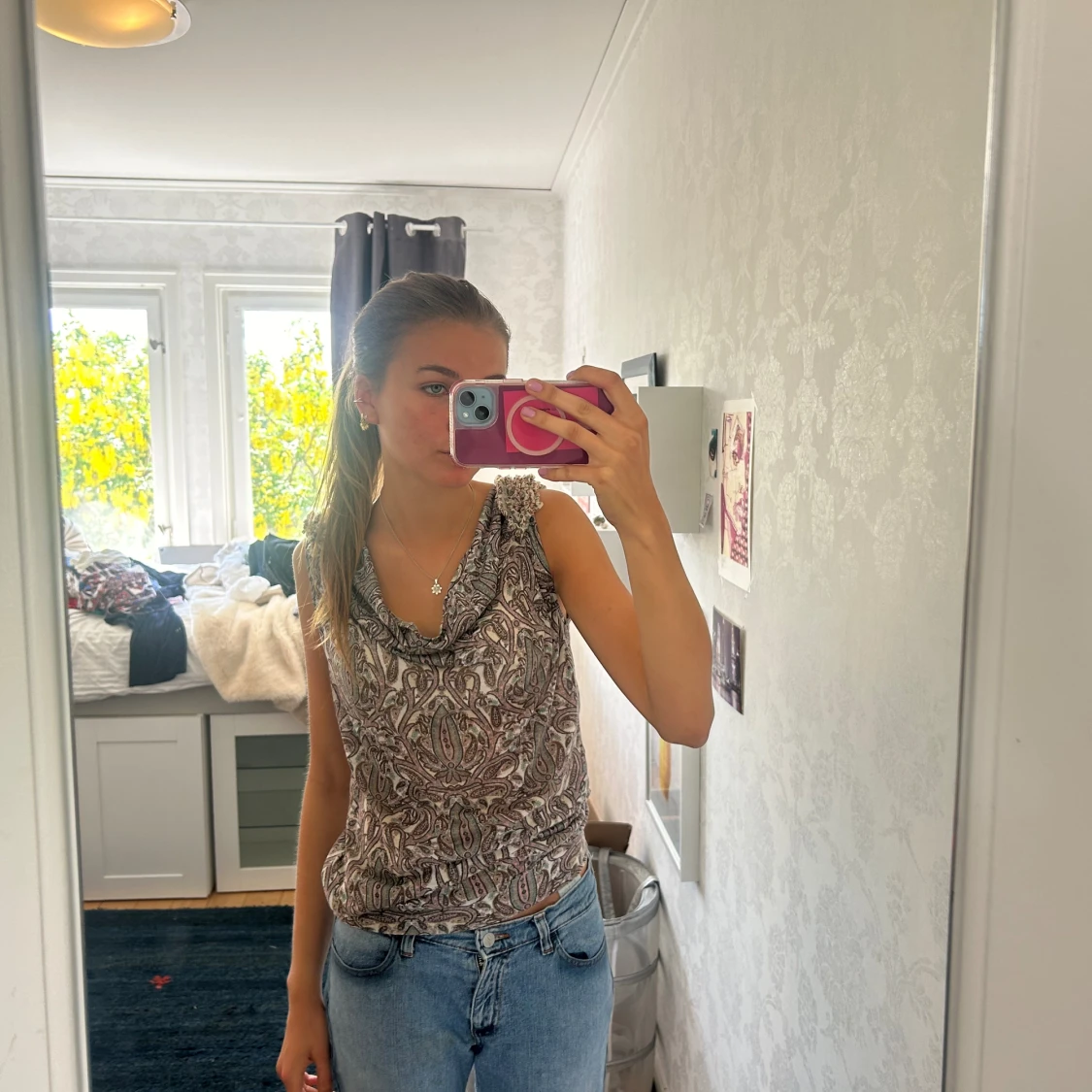 Cowneck/ boatneck topp