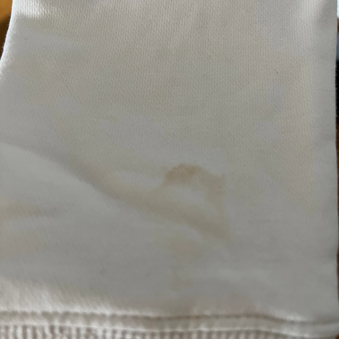  Vit bomull gant tröja  - 90