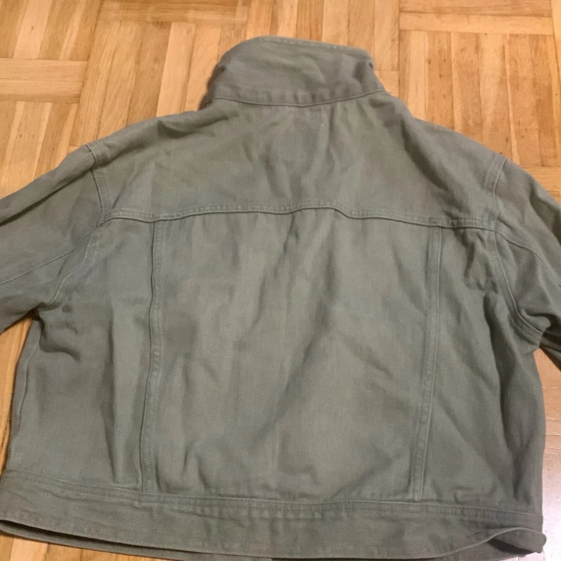 Grön denim jacka! - 91