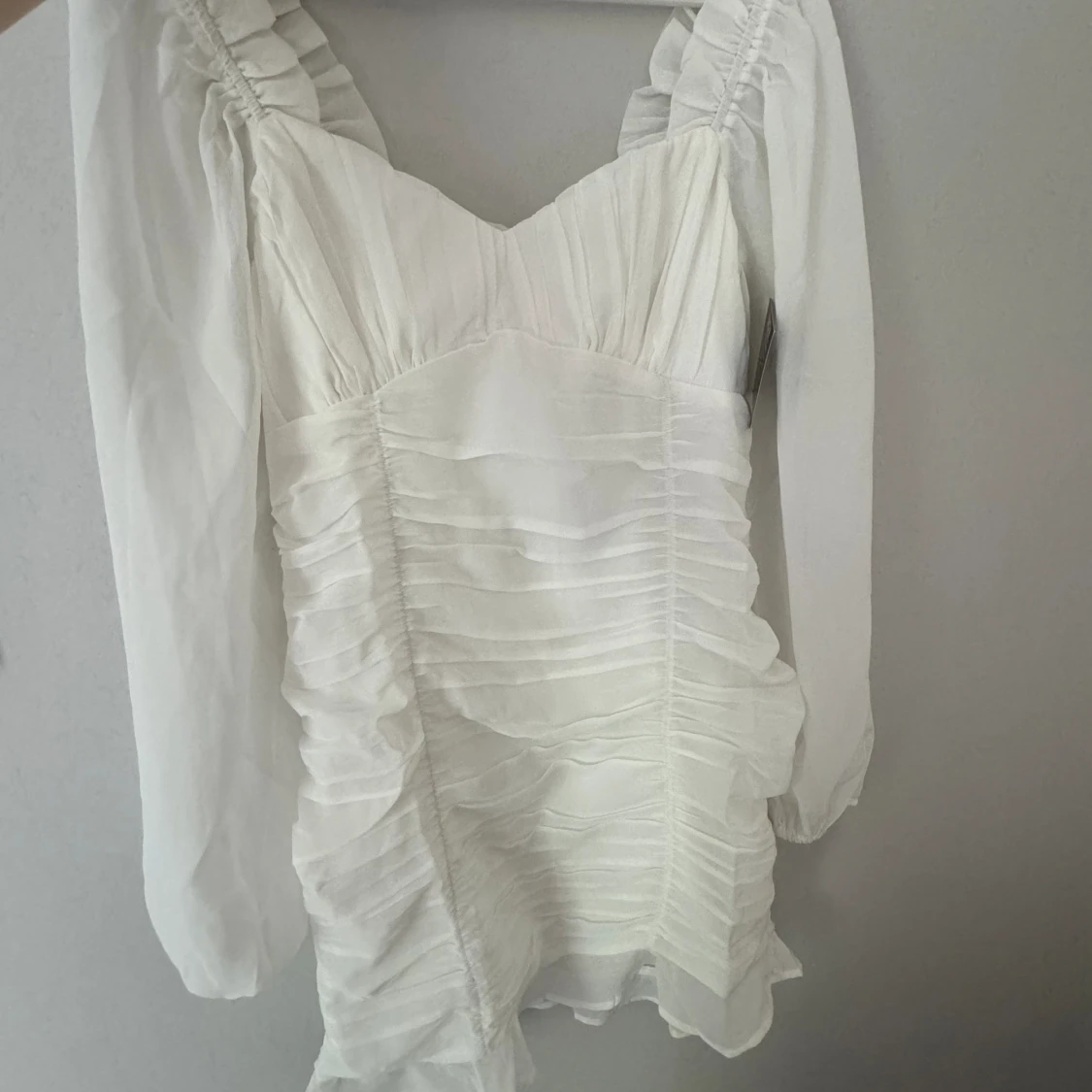 Vit studentklänning  - 90