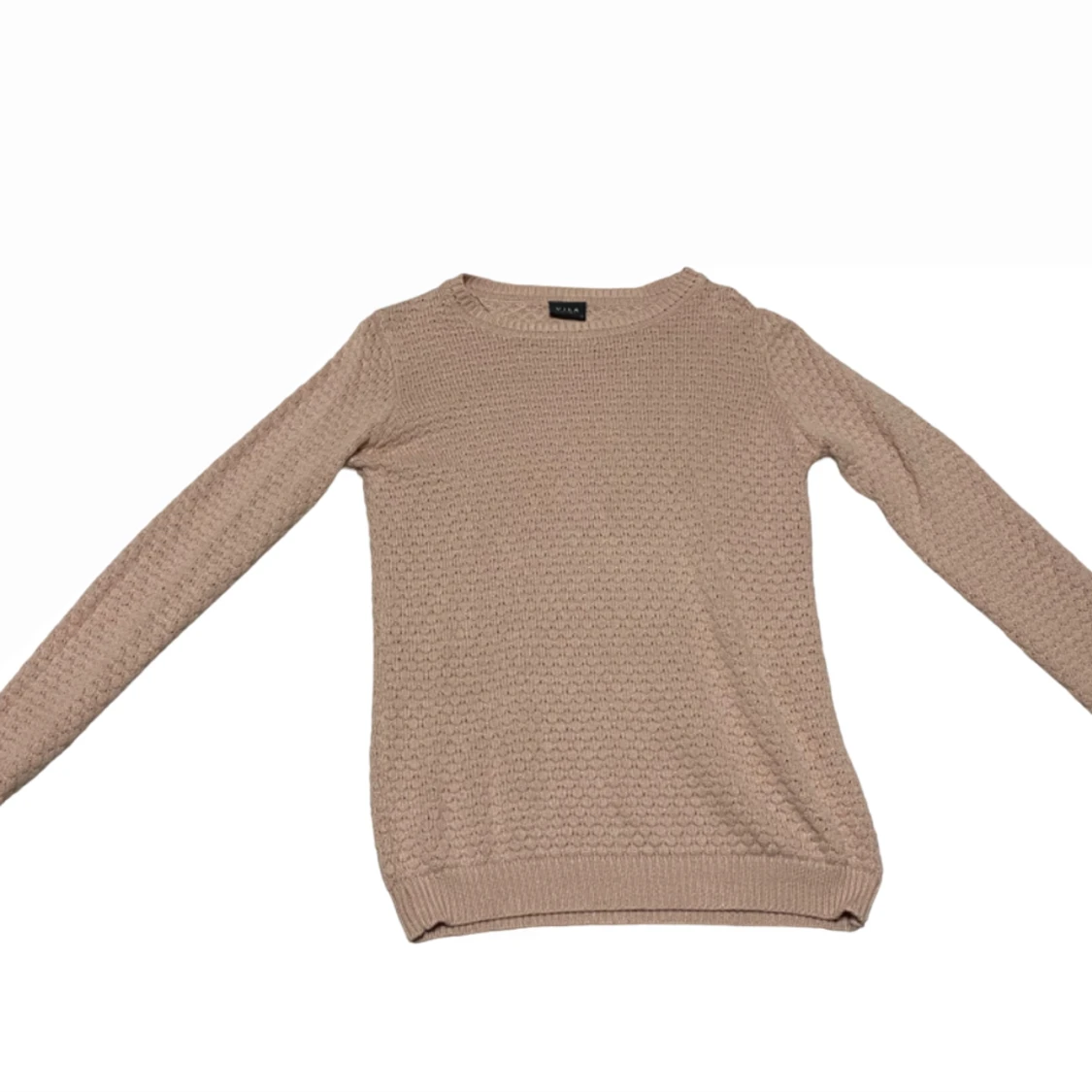 Rosa Stickad Vila Tröja - 91