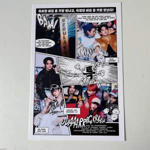 Stray Kids poster från 5-star albumet, mycket bra skick med inga defekter! Säljer för 20kr♡