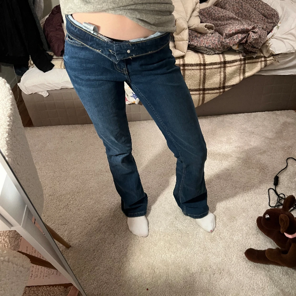 Bootcut jeans från Kappahl 