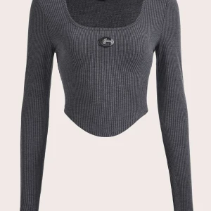 Grå shein tröja  - En fin shein tröja i bra skick. Testad men aldrig använd ute. Säljer den därför att den var för liten. Storlek M men passar S och XS