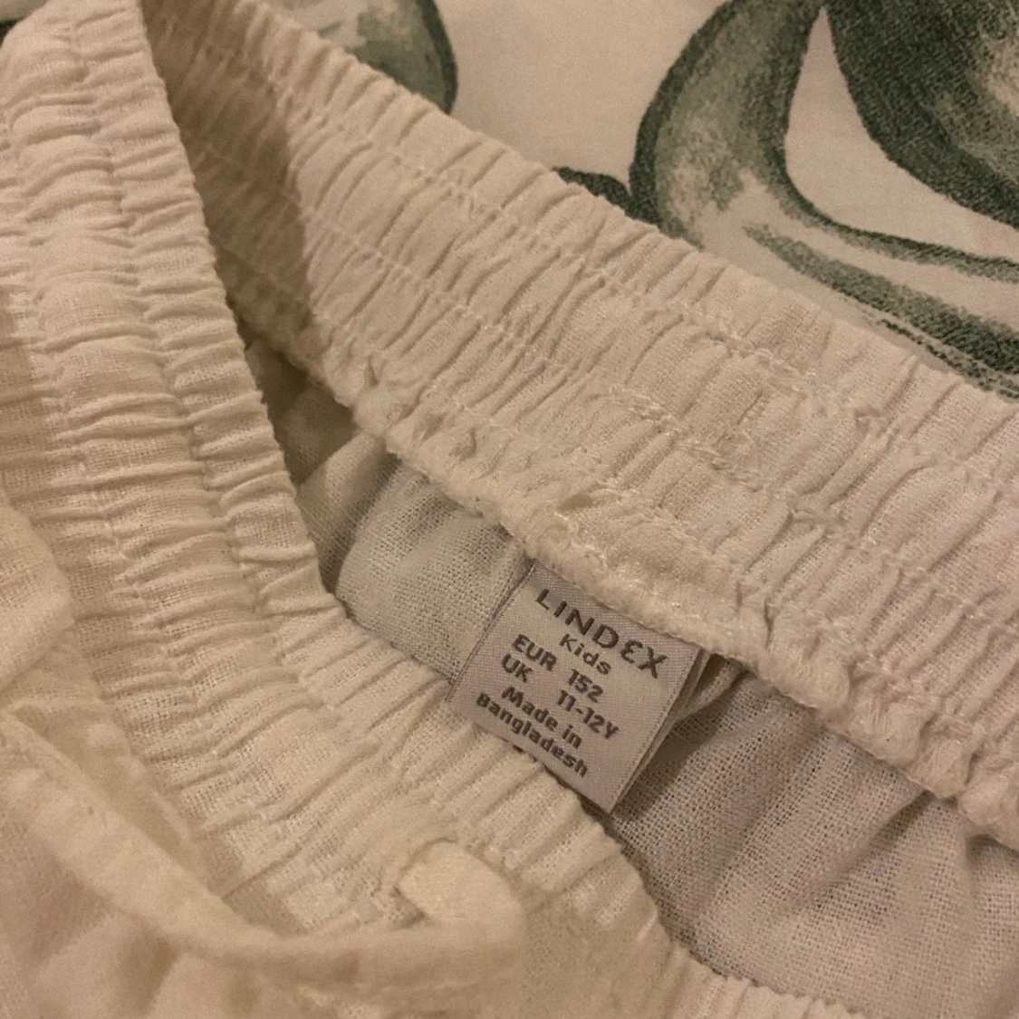 Vita linnebyxor  - 91