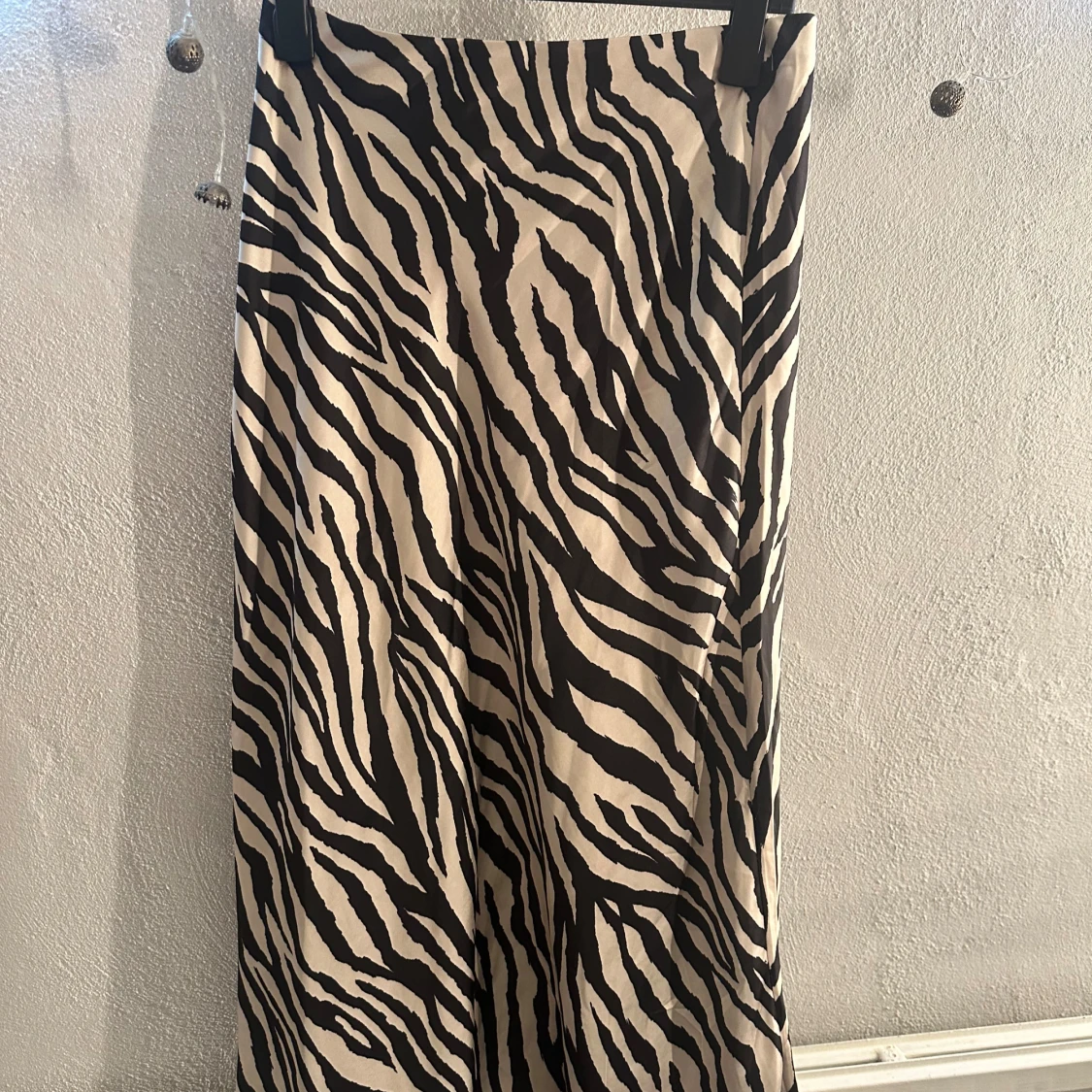 Lång zebramönstrad kjol - 90