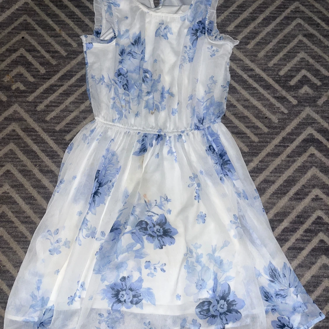 Fin blomster klänning