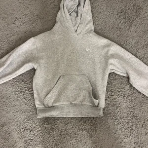 Grå Hoodie med NYC på tröjan. - Inte använd så mycket så skulle säga att den är i bra skick