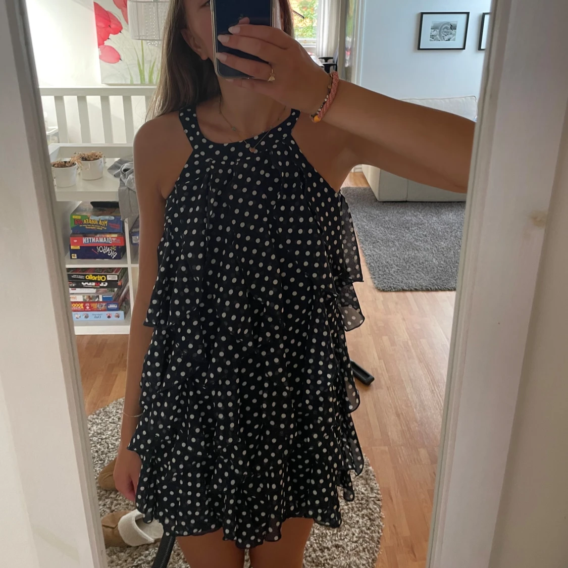 Prickig klänning  - 90