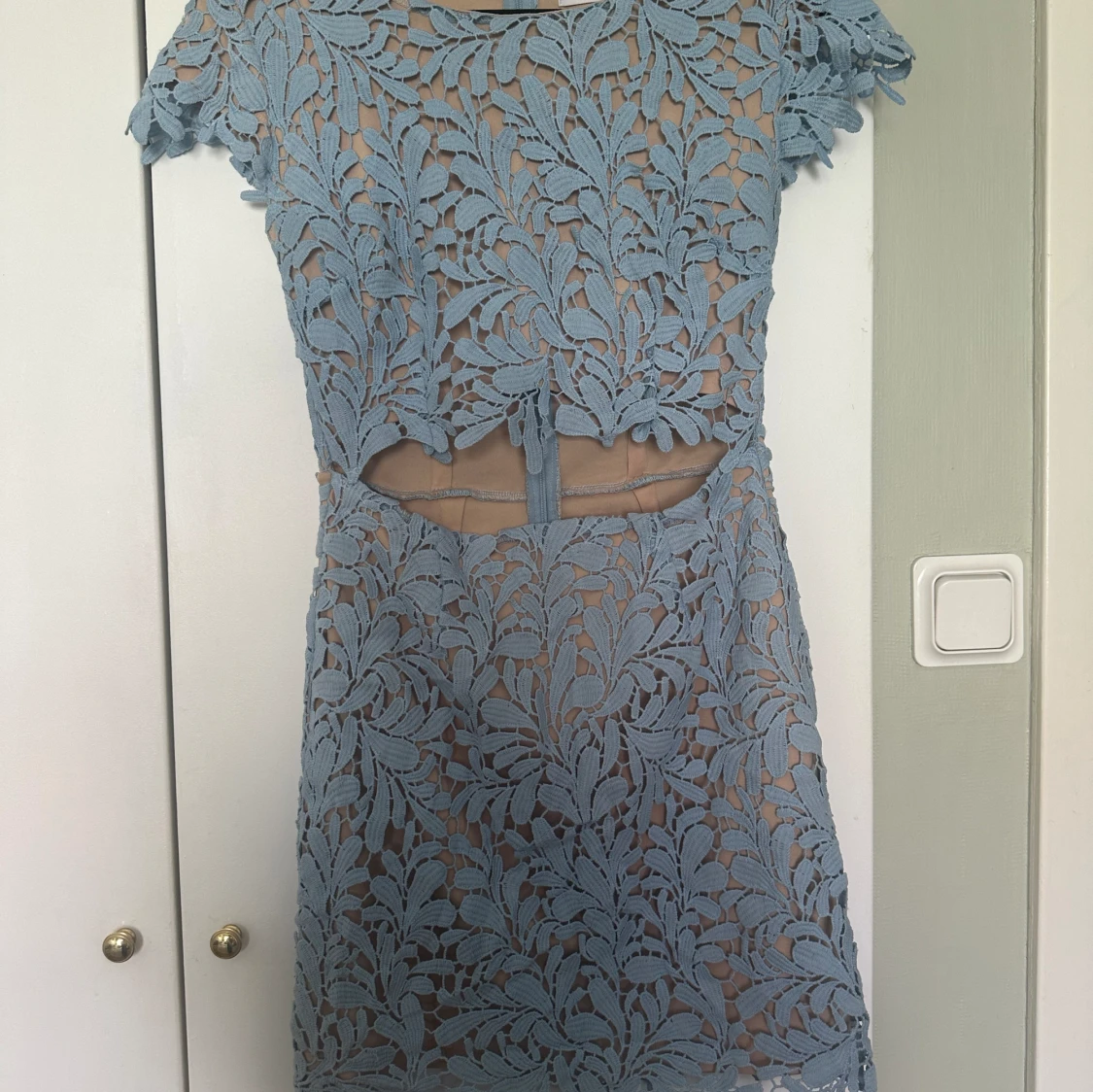 Blå sommarklänning - 91