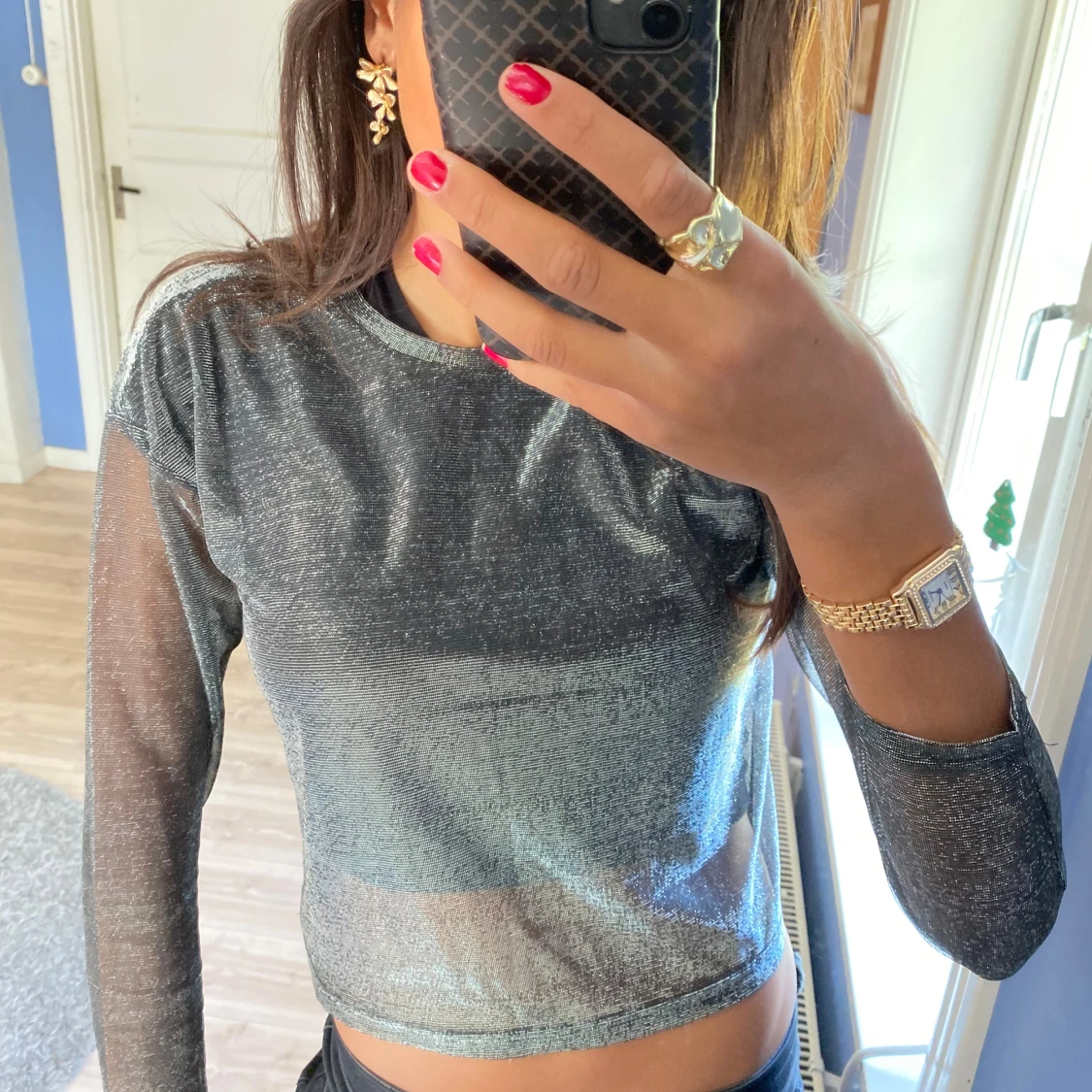 Glittrig festtopp  - 1