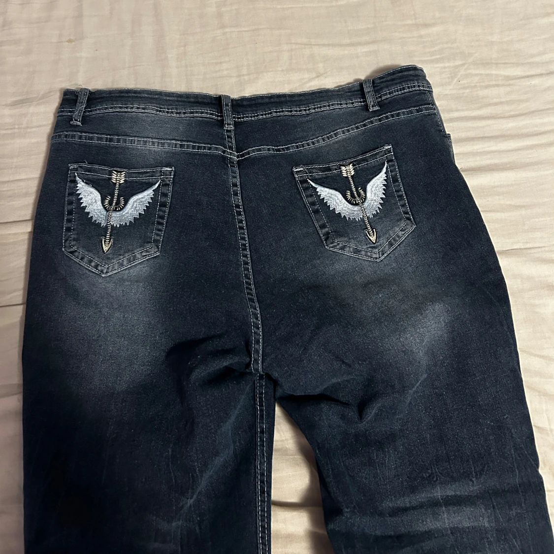 00s bootcut jeans, midwaist - 92