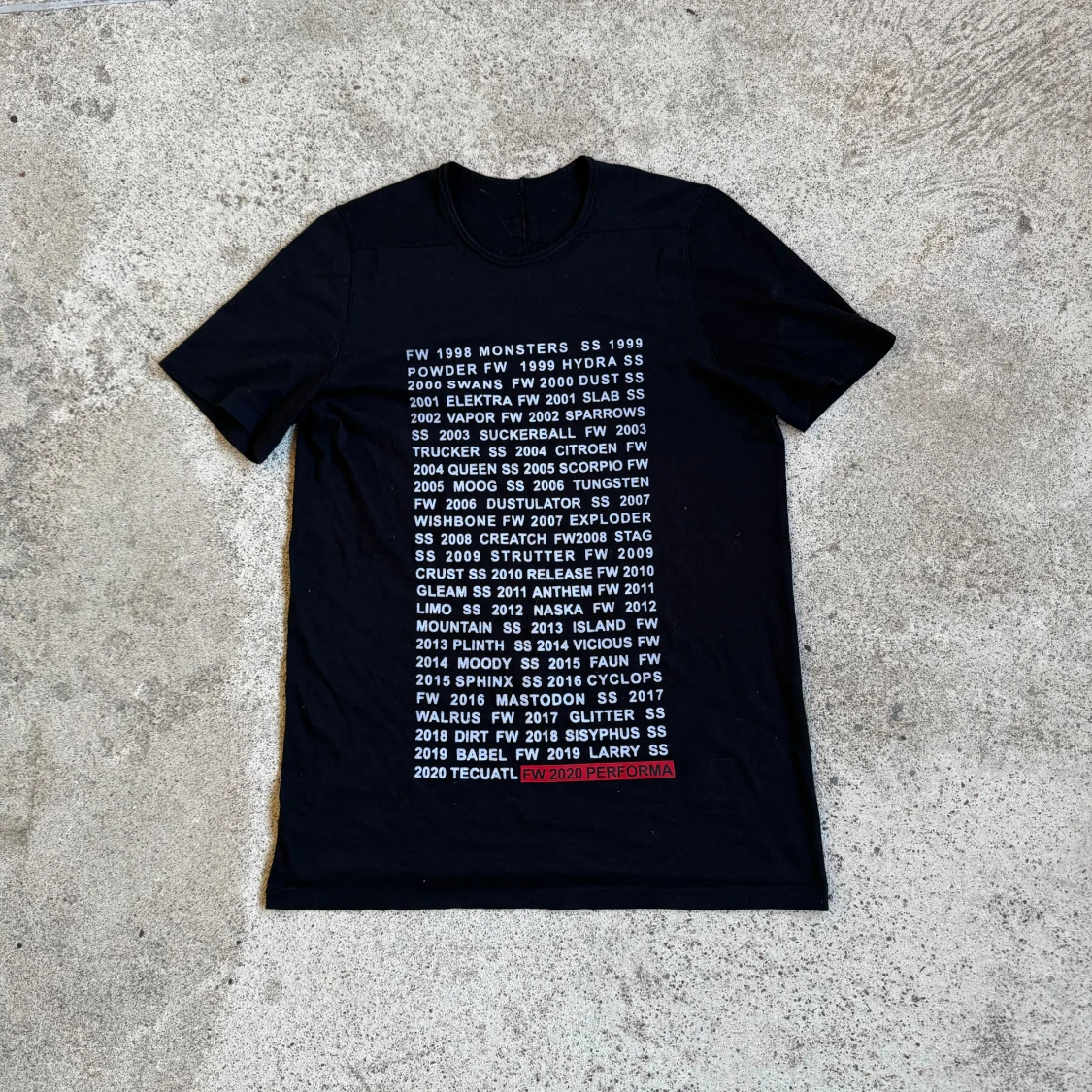 Rick owens DRKSDHW level tee