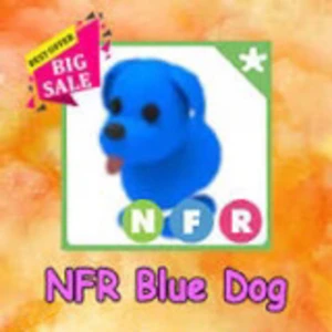 Neon fly ride blue dog - Tar bara swish
