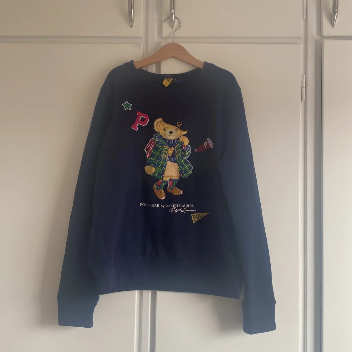 Marinblå Polo Ralph Lauren sweatshirt 