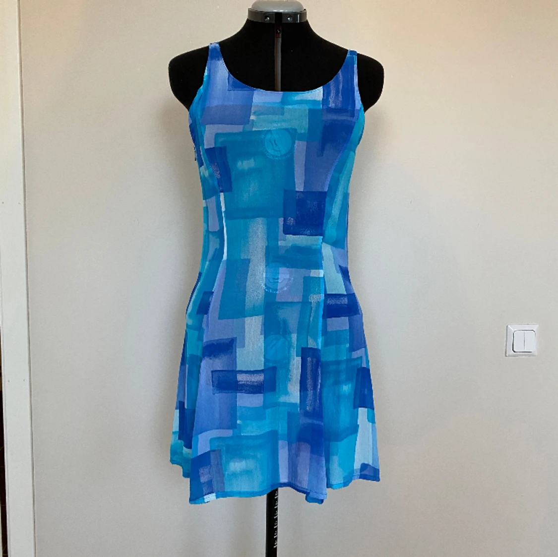 Blå sommarklänning