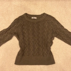 vintage stickad tröja🤎 - Oanvänd i storlek xs🤎