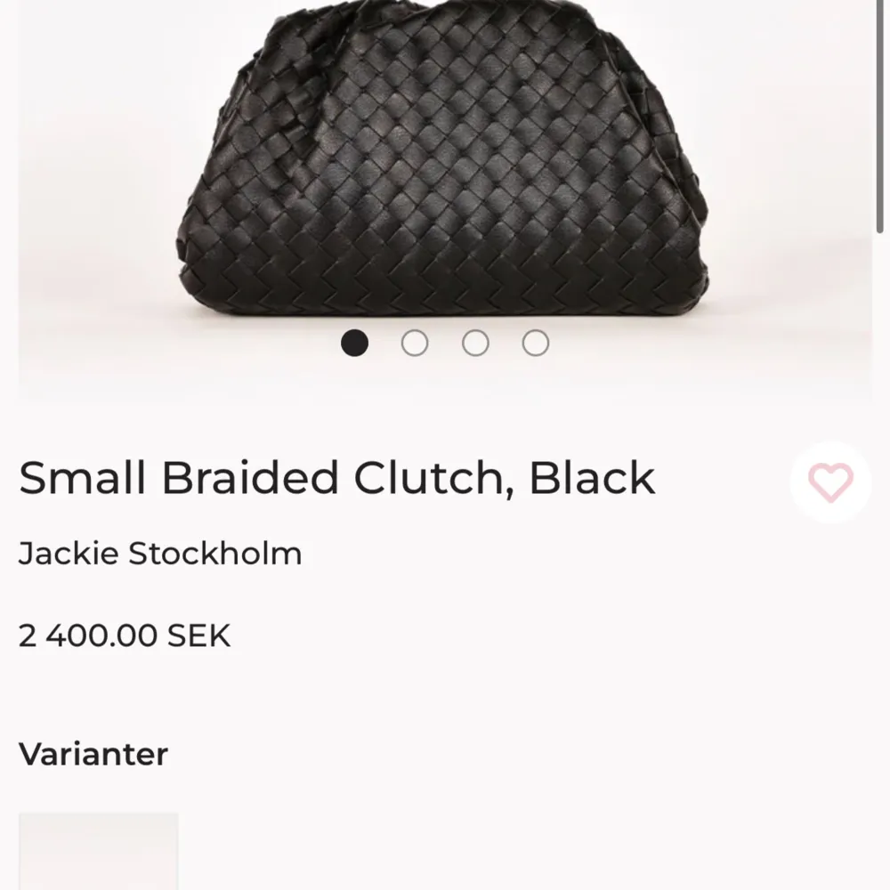 Säker denna svarta Jackie väska i den lilla modellen. Skriv gärna ifall ni vill sälja. Väskor.