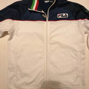 vintage zipup fila tröja