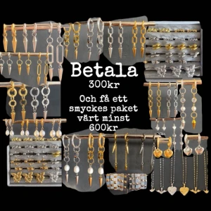 Smyckes paket  - Frakten kostar 18kr. Men får välja silver eller guld ❤️ sen sätter jag ihop ett smyckes paket med populära smycken :)