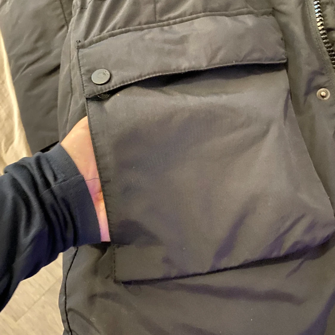 Everest, svart jacka - 90