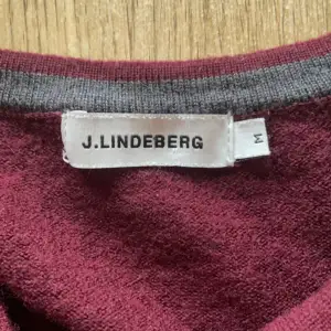 En riktigt fet stickad v-neck från J.Lindberg som är i en vinröd färg. Den är i 100% merinoull. Inga defekter. Passar som S. Hör av er vid några funderingar eller prisförslag😊