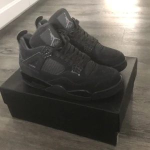 Sneakers - Jordan 4 Black Cats Använda några gånger men bra skick Använder sällan då jag har många andra skor  Pris kan diskuteras 