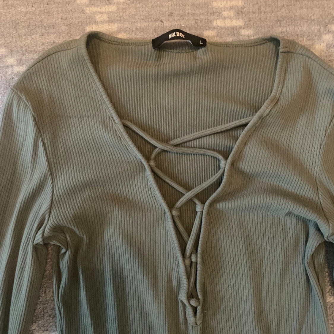 Tight Ribbad klänning  - 90