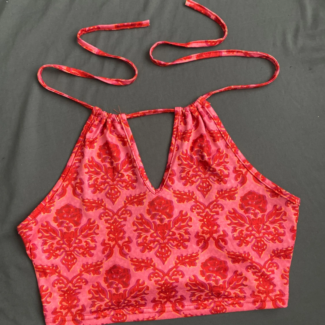 Röd/rosa topp - 90