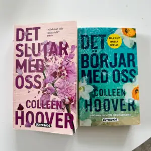 Säljer dessa två böcker av Holleen Coover. 100 kr ex frakt för båda. 