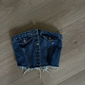 Denim topp - Topp från zara i stl S💗