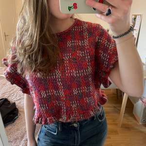 Cool stickad crop top från Zara!💕