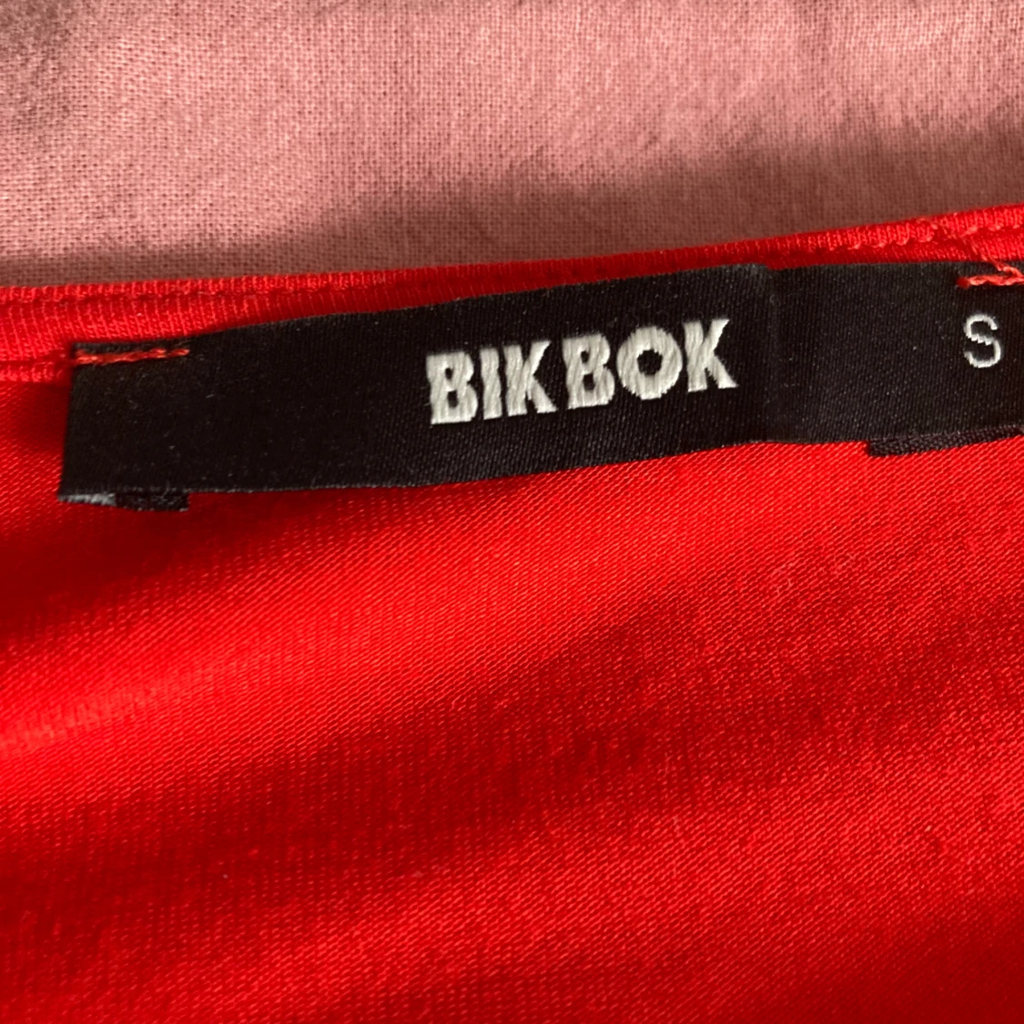 Röd långärmad tröja - 91