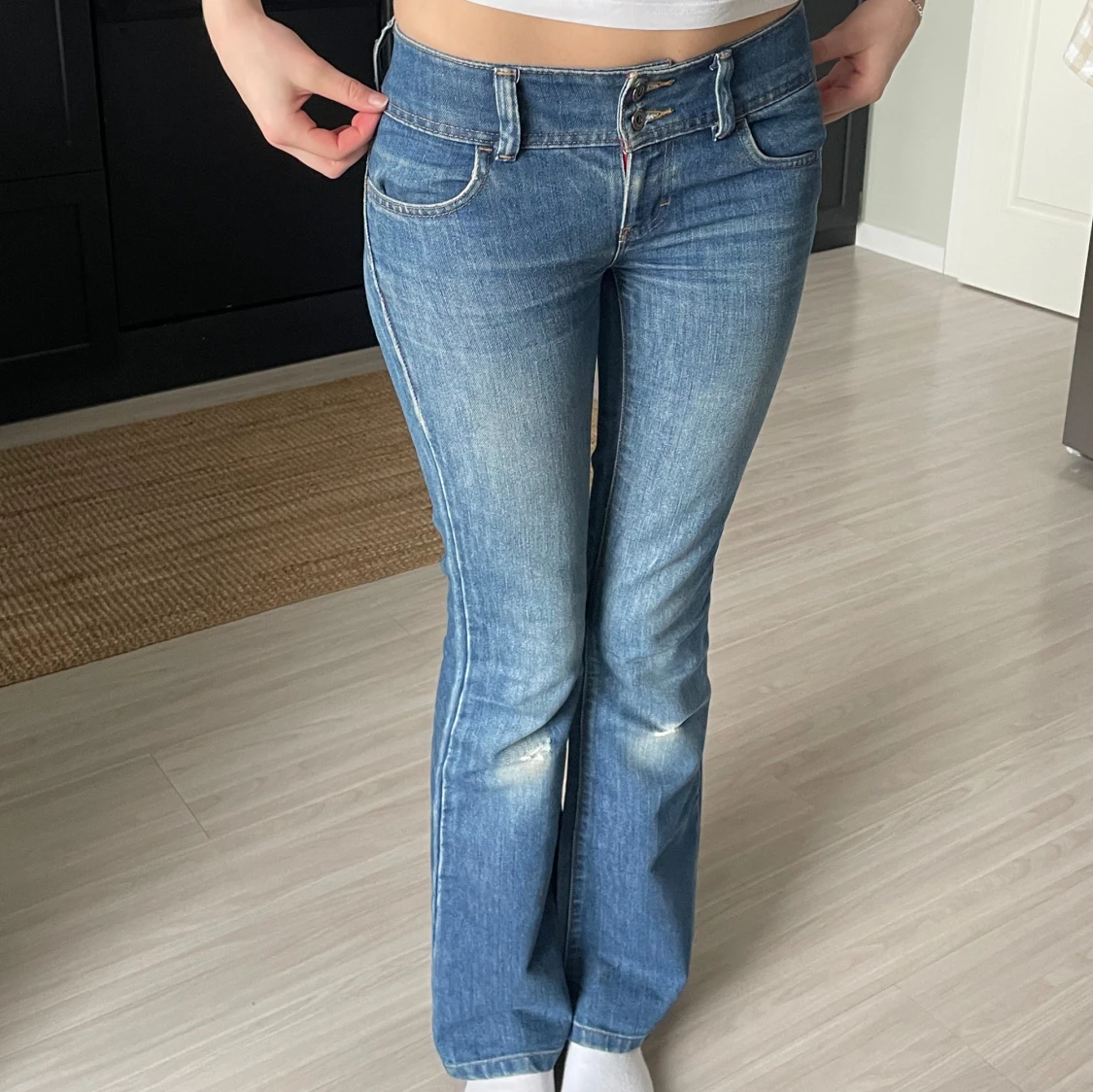 Lowwaisted bootcut Jeans - 90