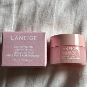 Laneige bouncy and firm sleeping mask 10 ml. Oöppnad. 
