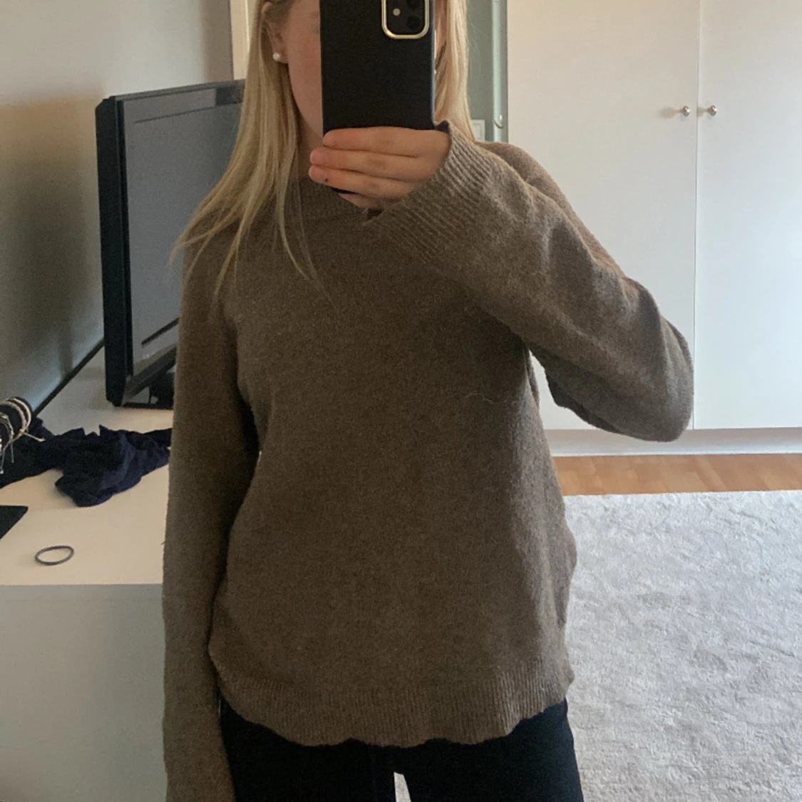 Stickad tröja  - 90