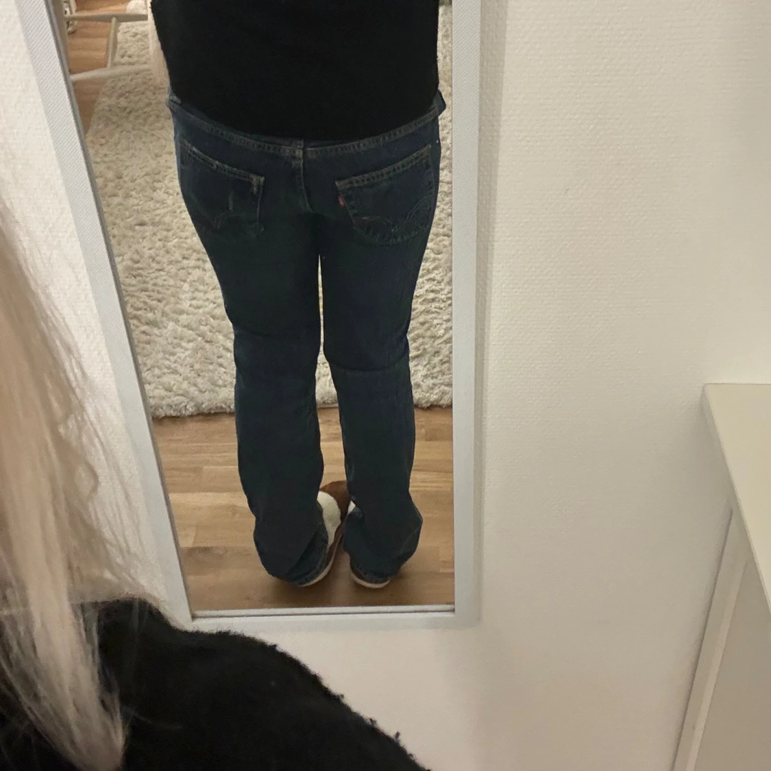 Blå Levis 511 Slim Jeans - 90