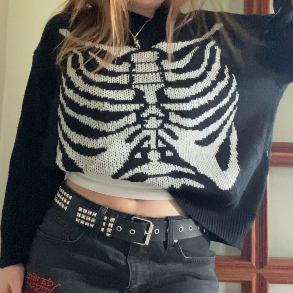 Skelett Sweatshirt  - 91