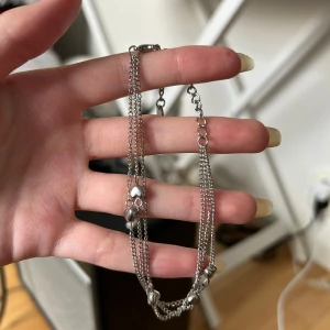 Fotlänk!! - Fotlänk ifrån Ur&Penn, har aldrig använts och säljer eftersom jag inte använder silver 🩵Kan även användas som ett armband!!