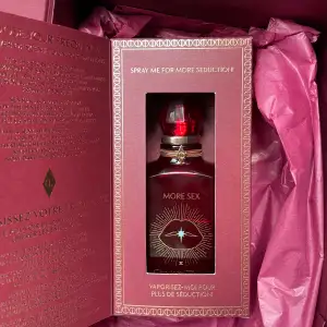 Säljer denna helt nya parfym från Charlotte tilbury ”More Sex”. Nypris 1730 på NK.