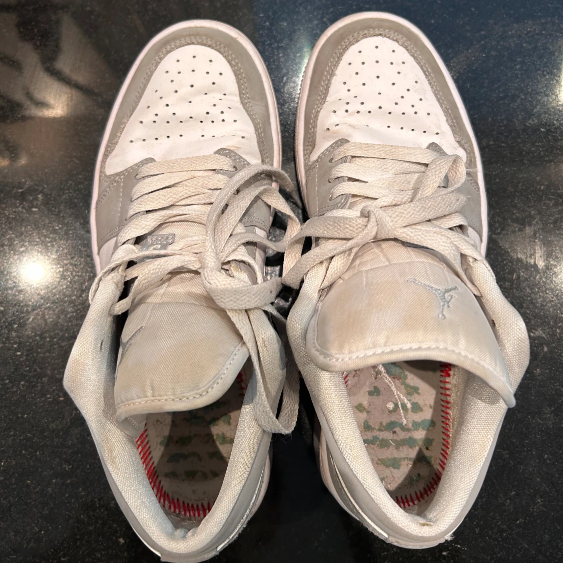 Jordan 1 low Wolf Grey - 91