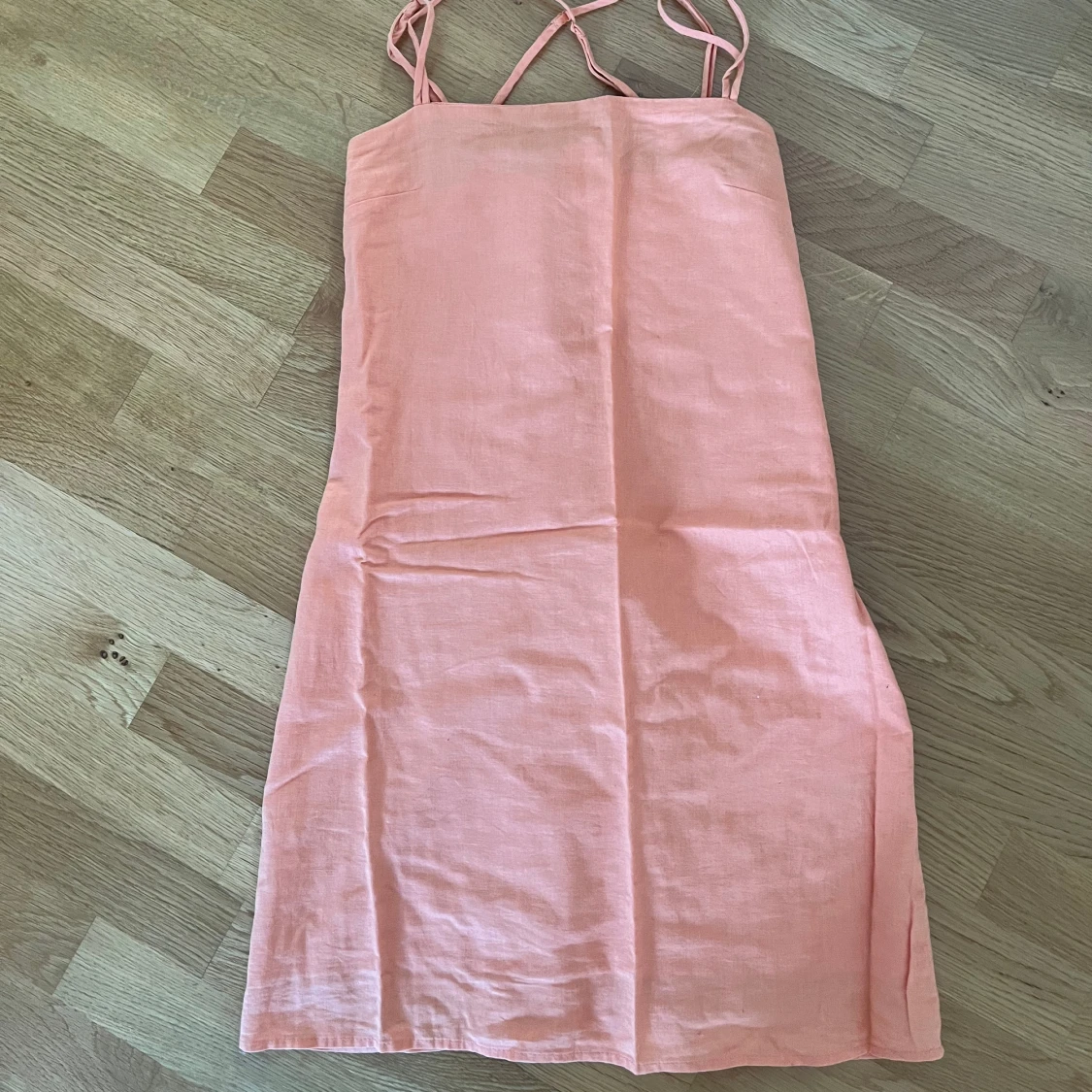 miniklänning i linne  - 90